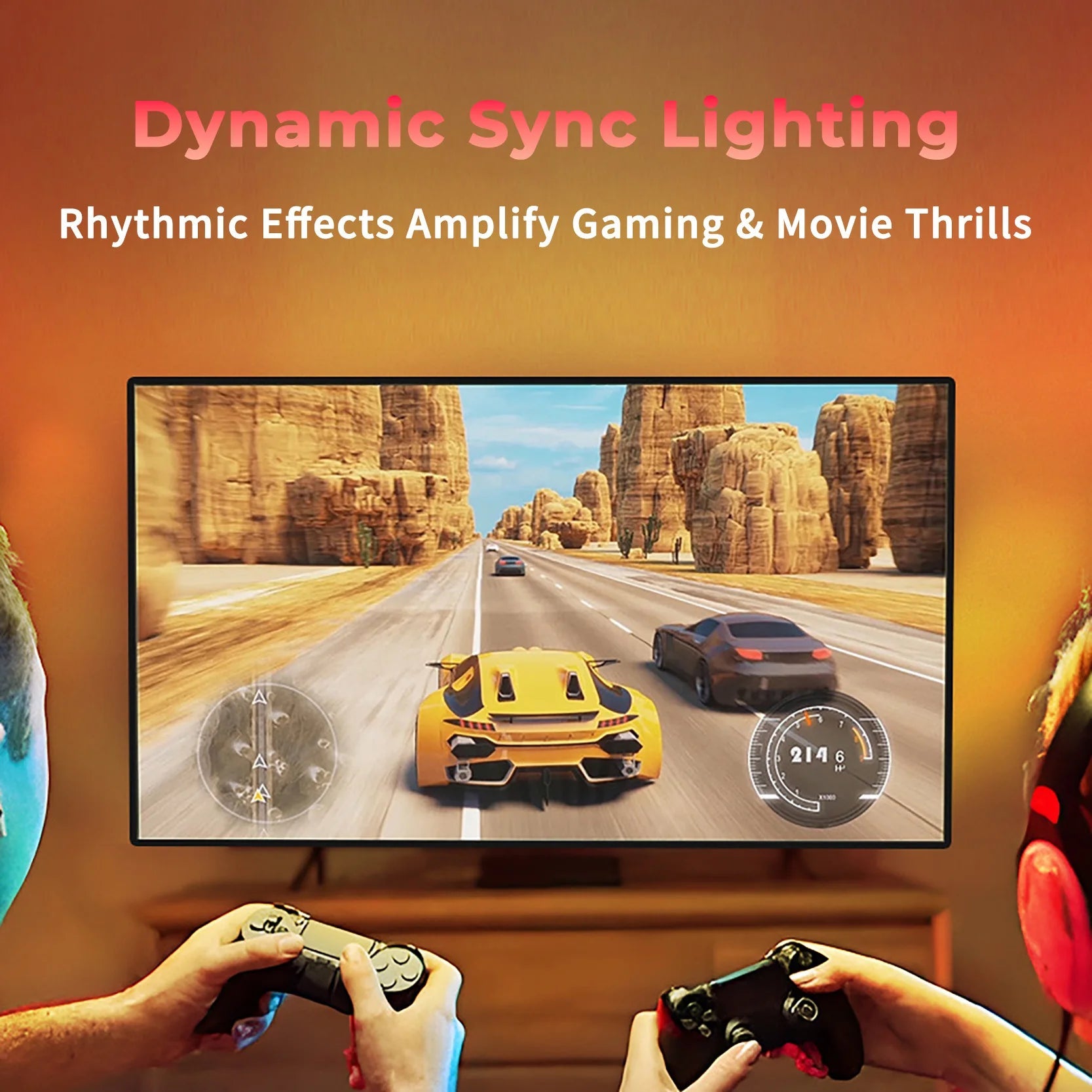 Immersion TV HDMI Sync Lights - ​velo hub - velo hub - Smart products - viral